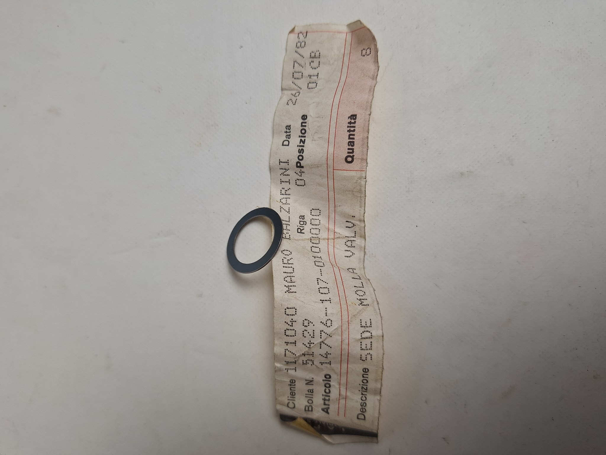 Picture of SEAT VALVE SPRING IN  14776-107-000  CB 90 / CB 100